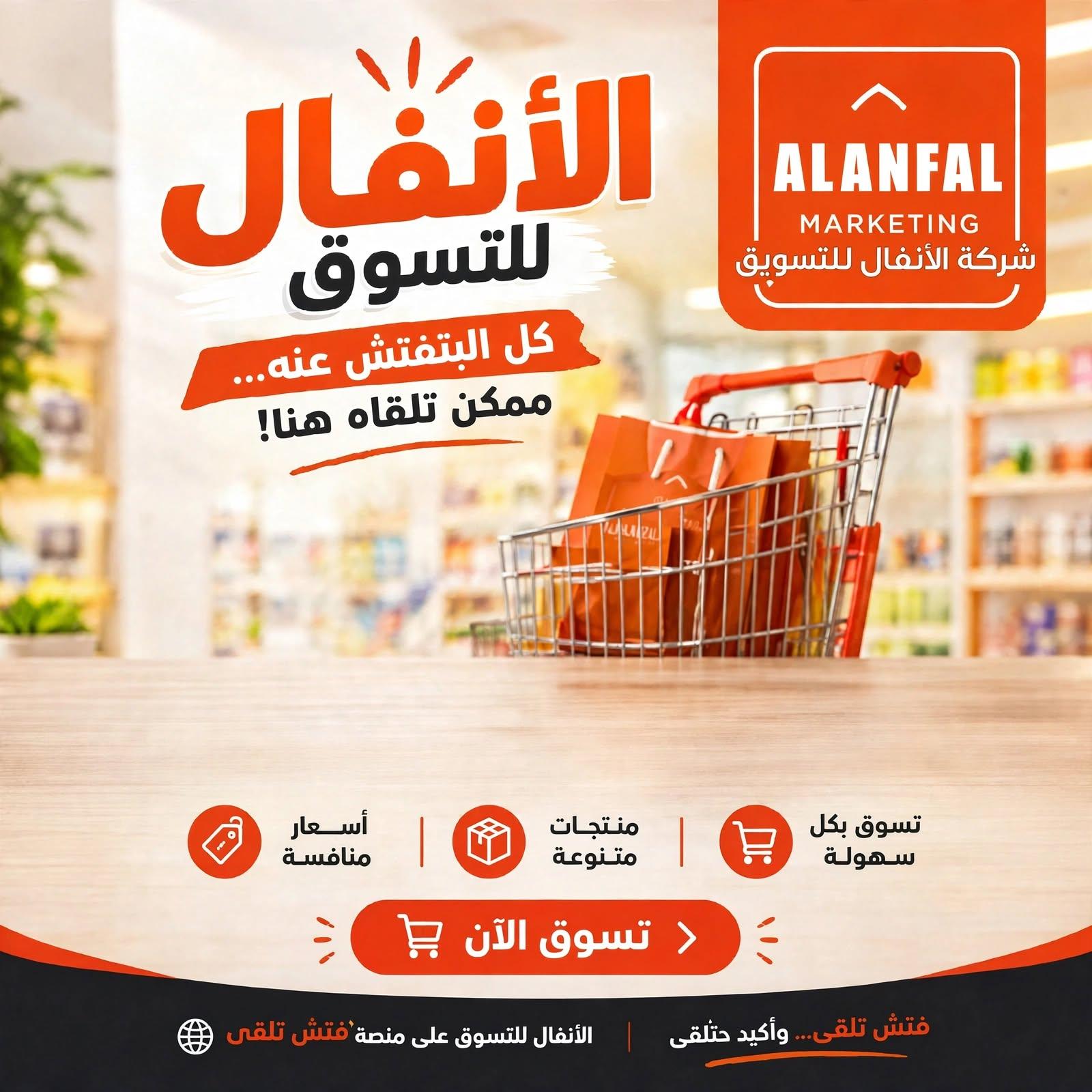 شركة الأنفال للتسوق