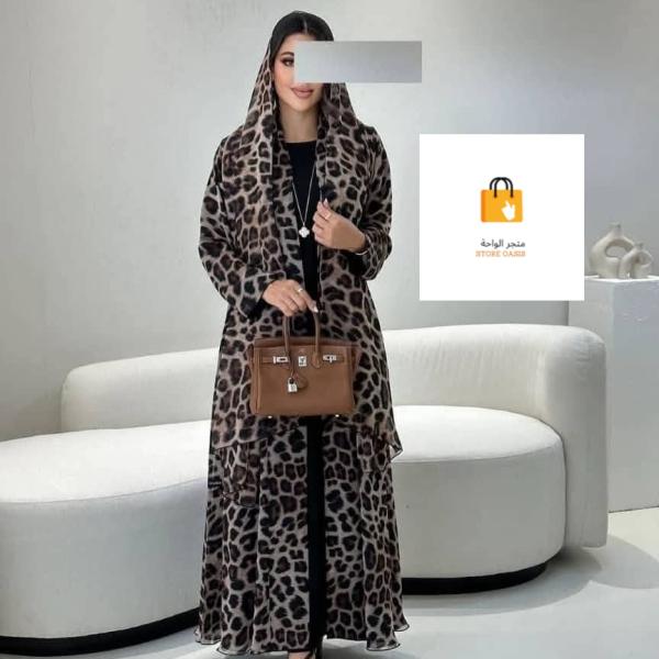 عبايه خليجي فاخر خامة حرير كريب