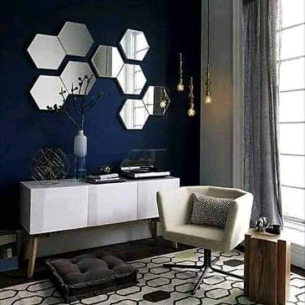 استكير مرايا سداسي