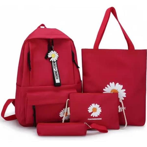 طقم حقائب ظهر بأشكال مختلفه