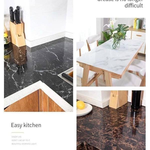 مشمع لاصق رخامي ضد الماء