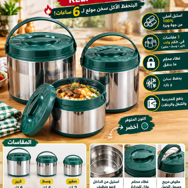 طقم حله طعام