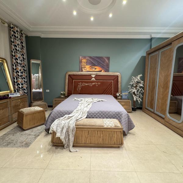 غرفة نوم دمياطي فخمة فرع مدني