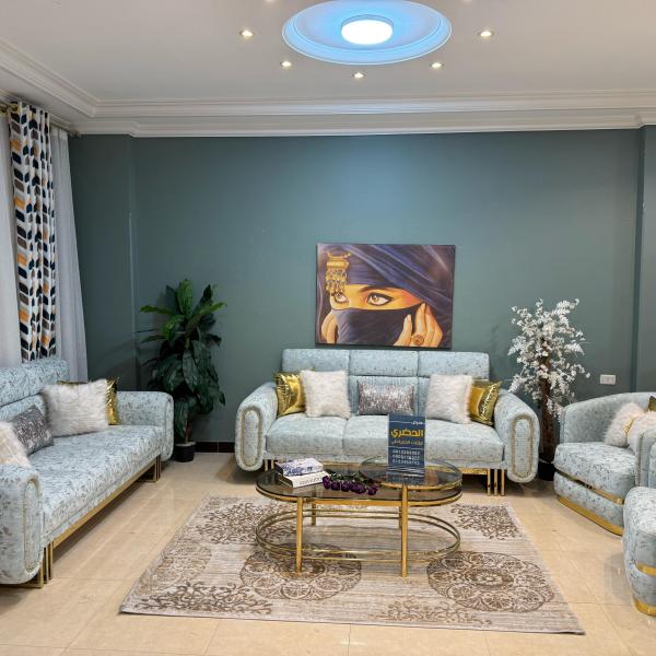 طقم جلوس مودرن فرع مدني