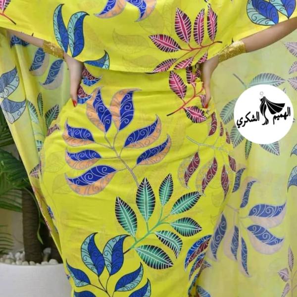 فرد كتان هنديه ربط عريض