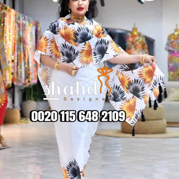 فرد كتان هنديه ربط عريض