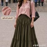 بلوزه فسكوز ساده