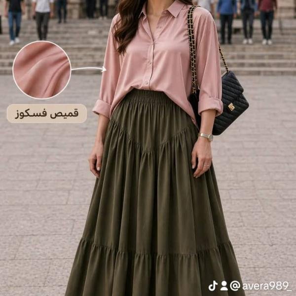 بلوزه فسكوز ساده