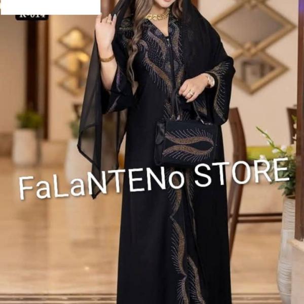 عباية خليجي فاخر قطعتين