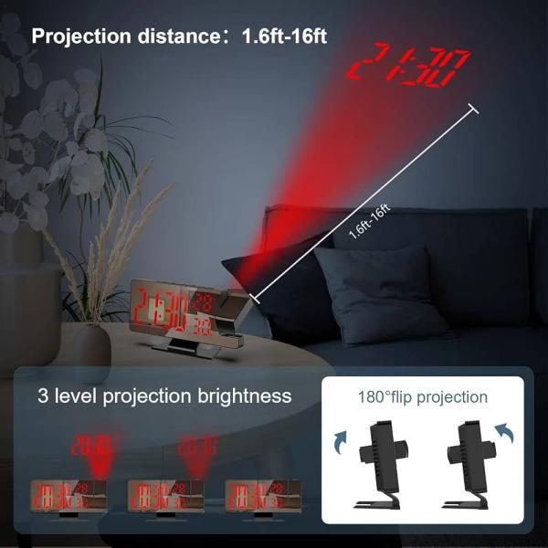 ساعة مكتب ومنبة